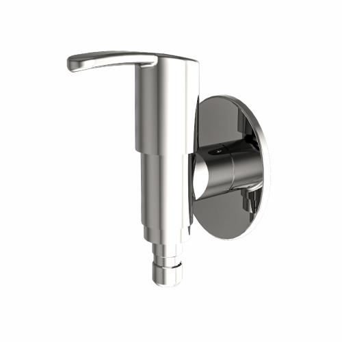 Universal Washing Tap with Wall Flange Chrome